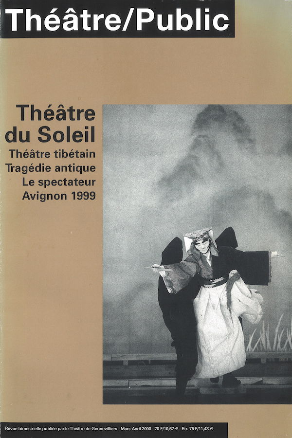livre Théâtre/Public n°152 en français